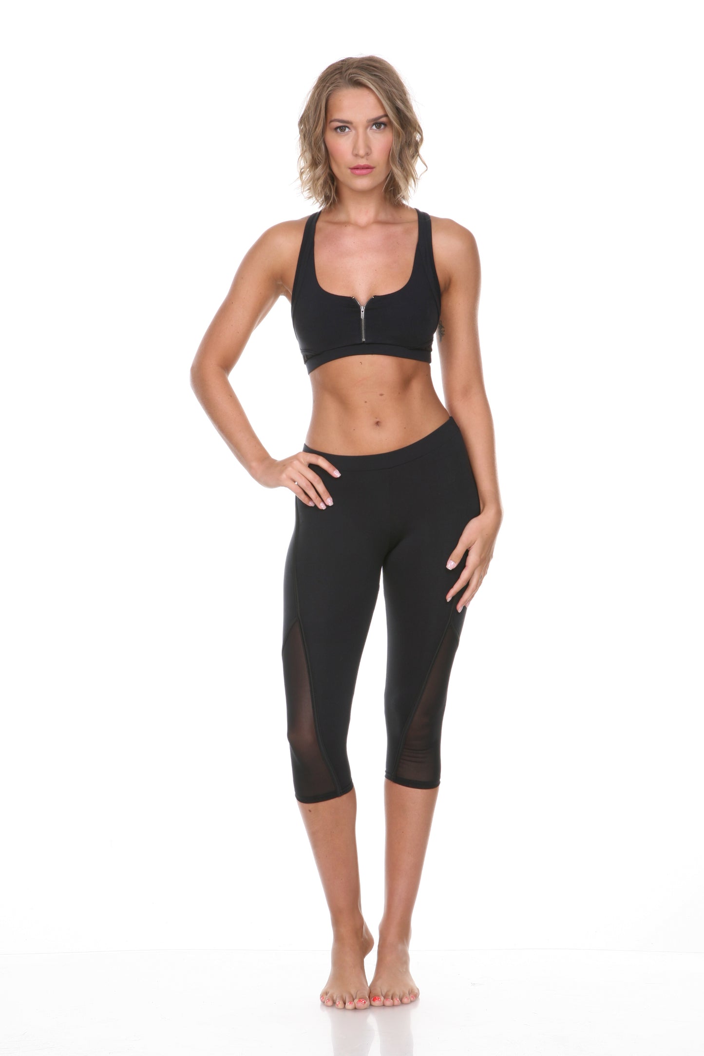 Diamond Mesh Bra