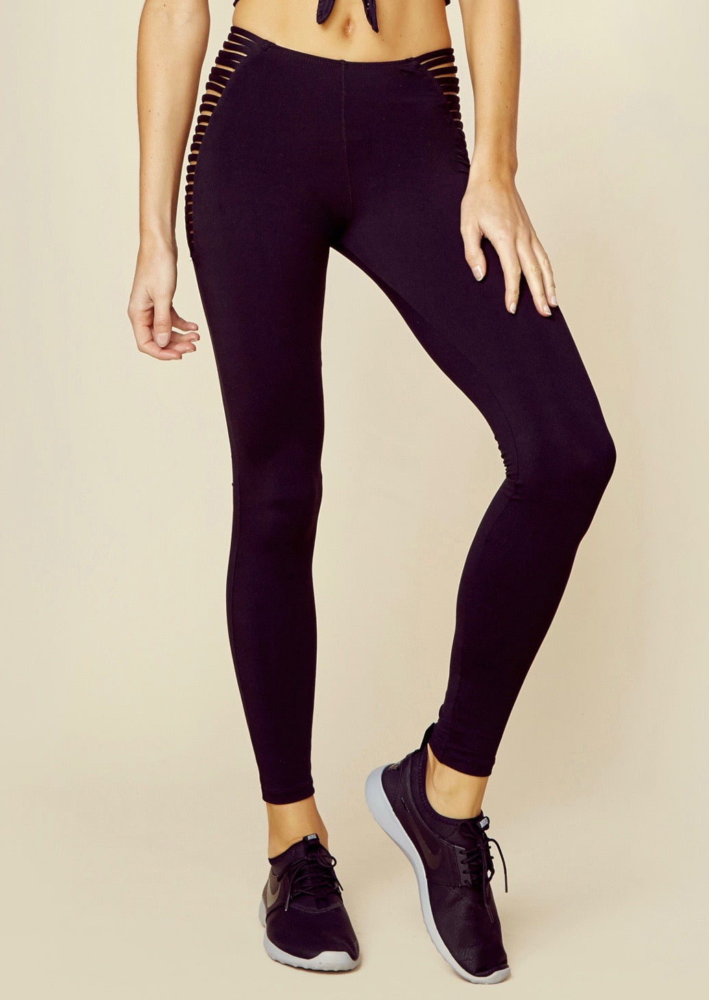 Strappy High Waist Legging