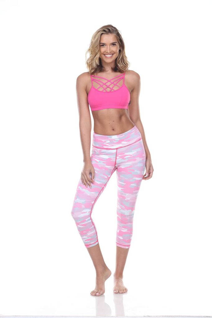 Breast Cancer Awareness Capri Legging