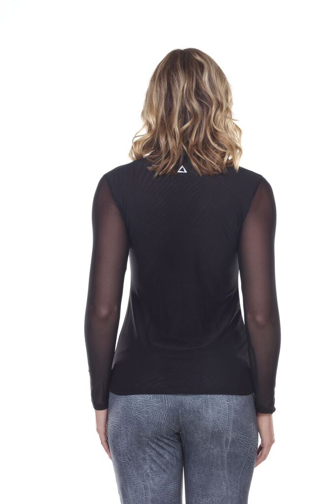 Mesh Long Sleeve Tee