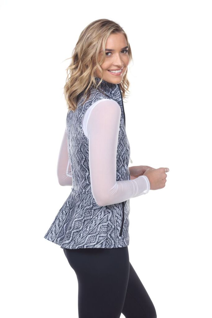 Peplum vest outlet