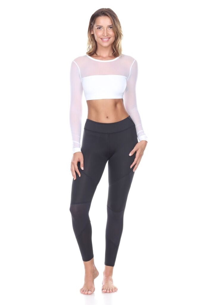Geometric Cutout Legging