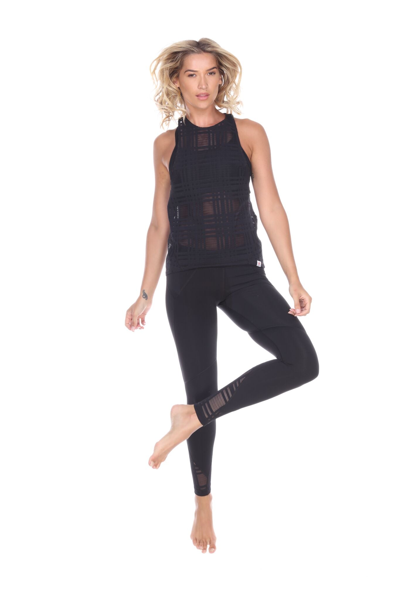 Plaid Dash Tank