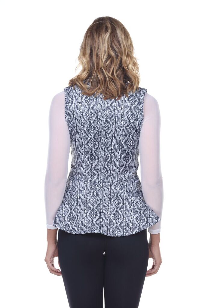 Peplum Vest