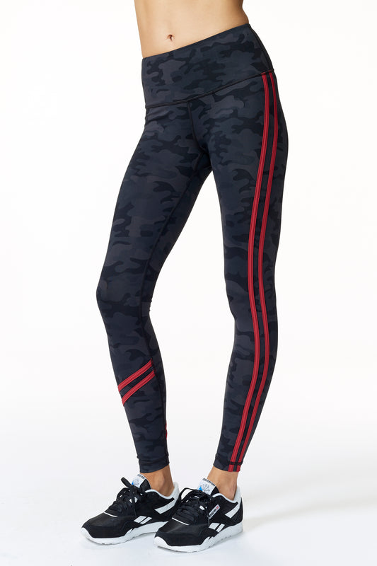 High Waist Dark Camo Legging