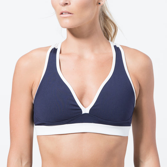 Shine Bra Navy