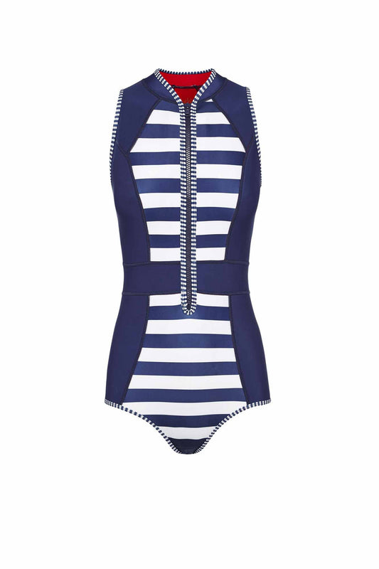 Stripe Tank Suit