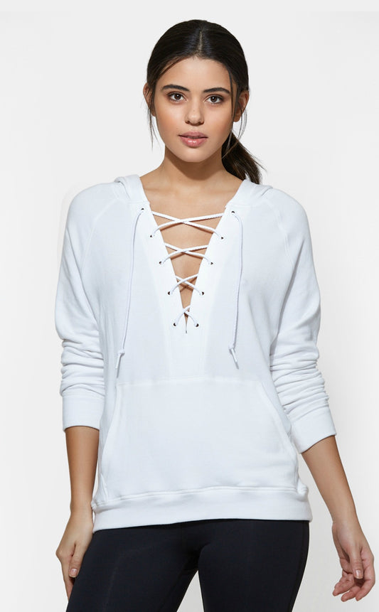 Lace Up Hoodie