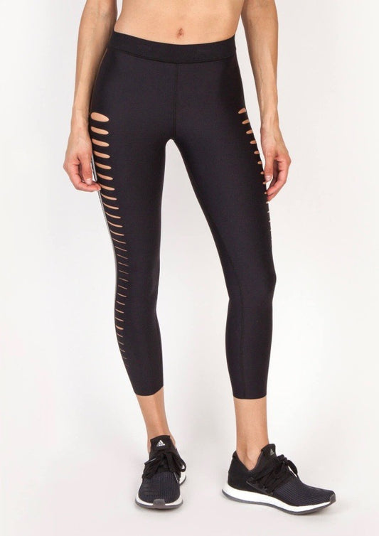 Ultra High Silk Slash Legging