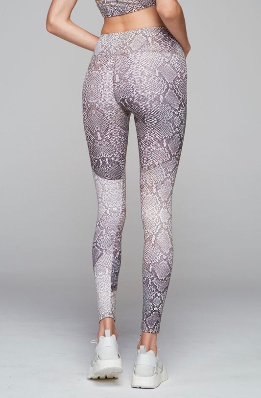 Palms Legging Taupe Snake